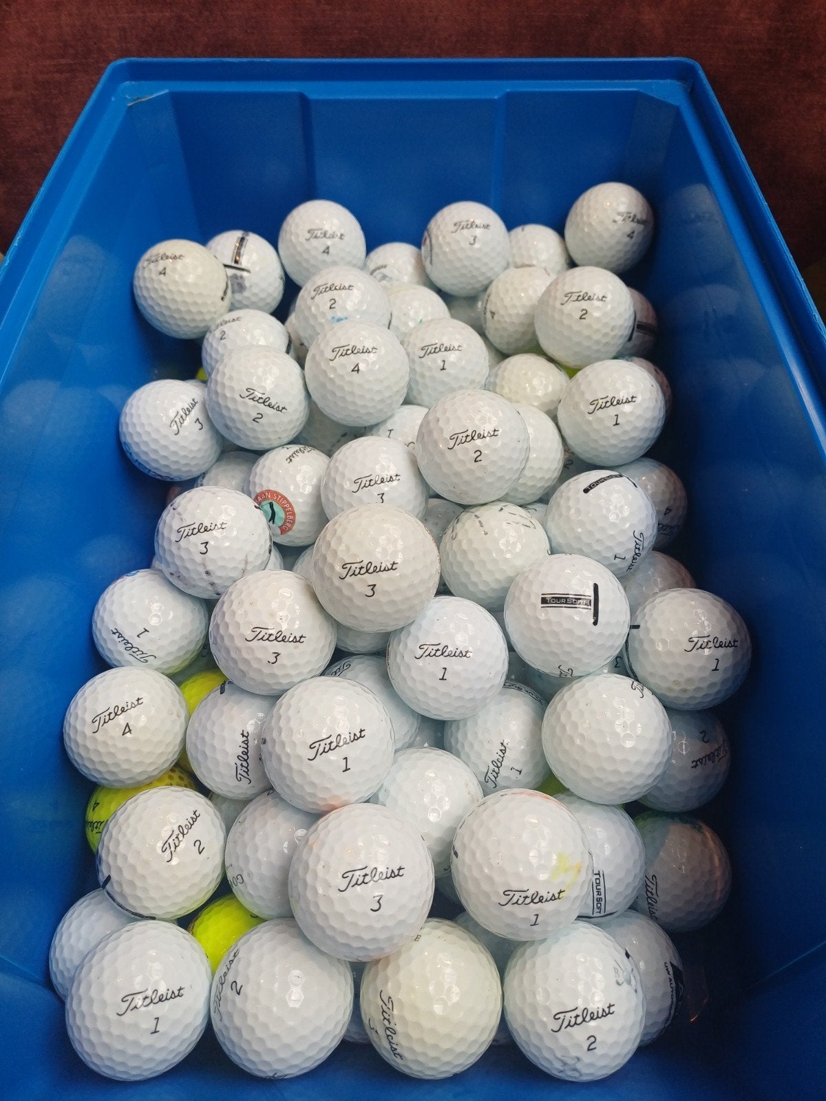 Tour Soft Lake Balls -  Goede Kwaliteit zie beschrijving, Sport en Fitness, Golf, Ophalen, Zo goed als nieuw, Bal(len), Overige merken