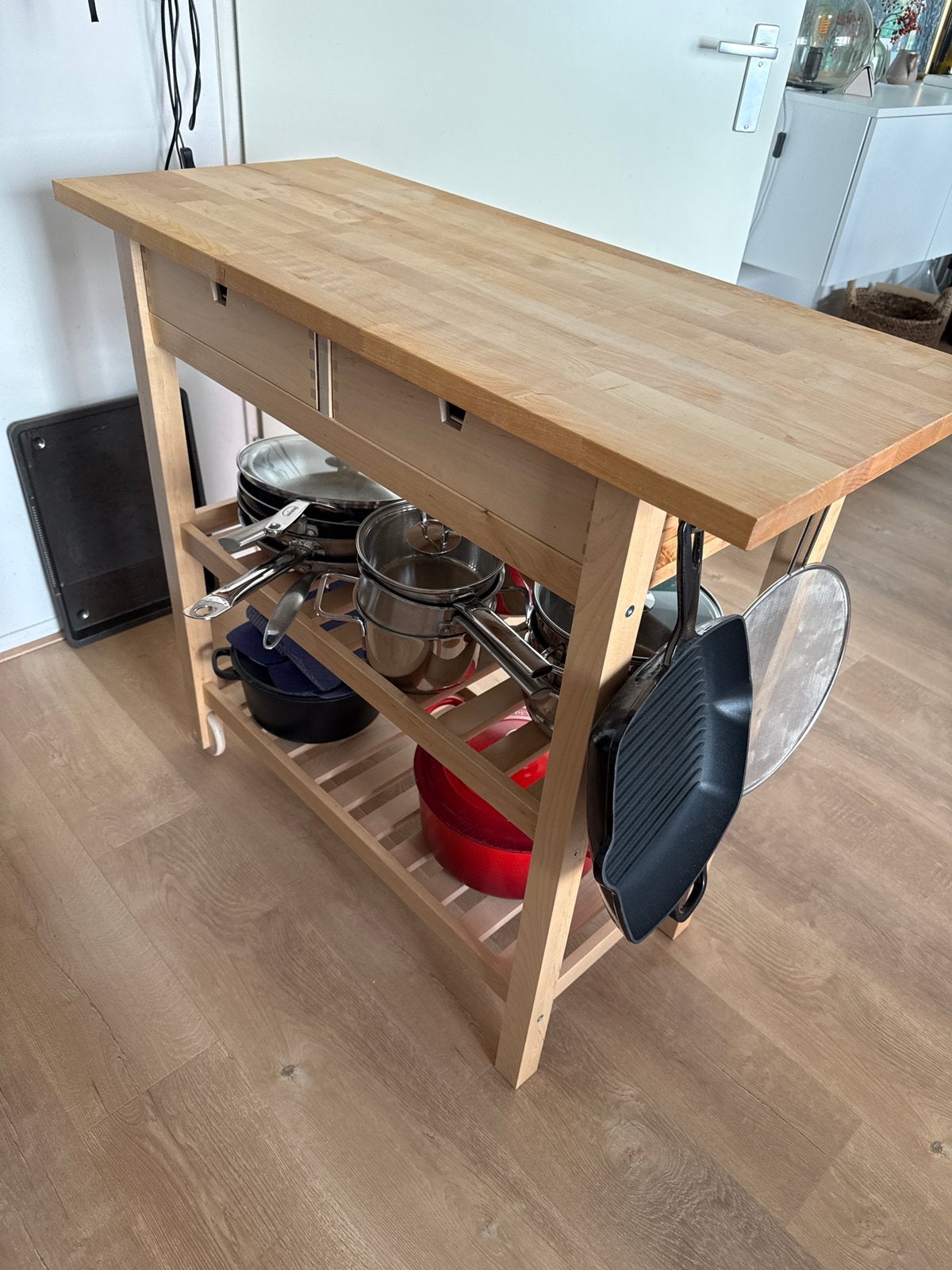 Keukentrolley Forhoja, Huis en Inrichting, Keuken | Keukenelementen, Ophalen, 50 tot 100 cm, Zo goed als nieuw, Minder dan 100 cm