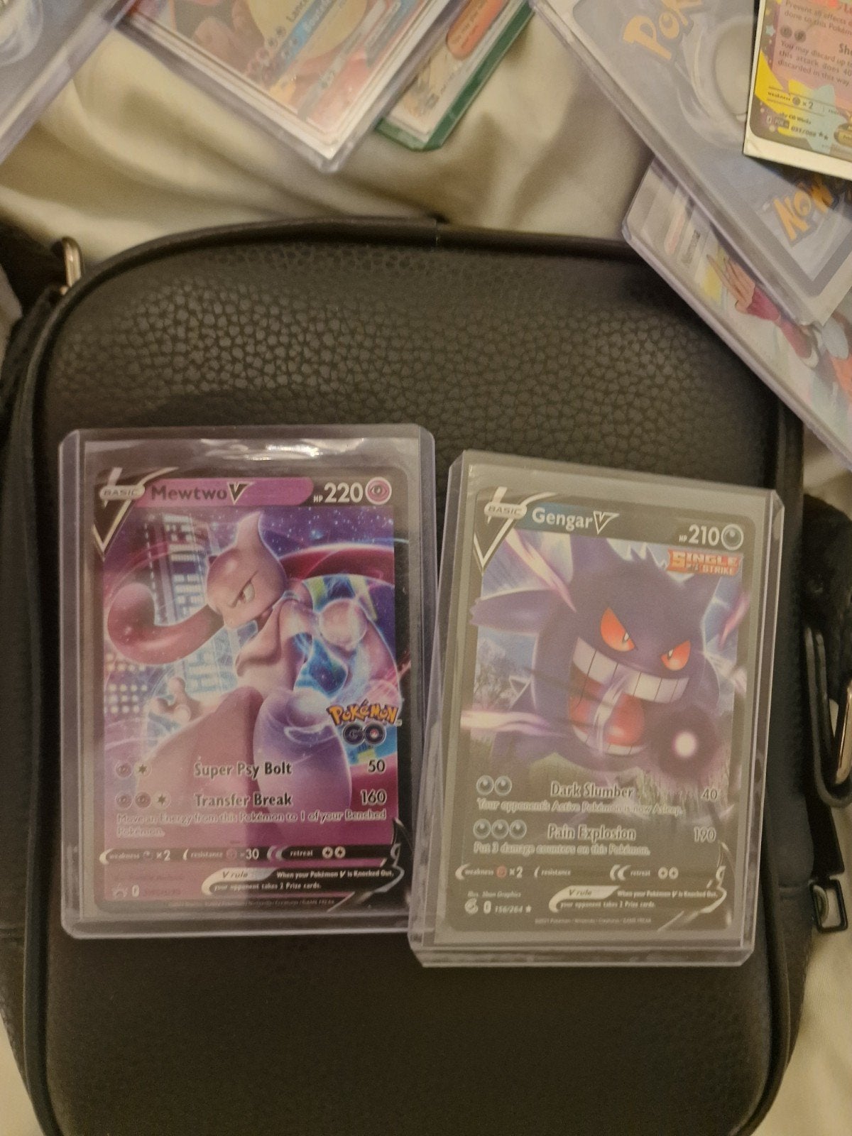Pokémon kaarten: Mewtwo V en Gengar V, Ophalen of Verzenden