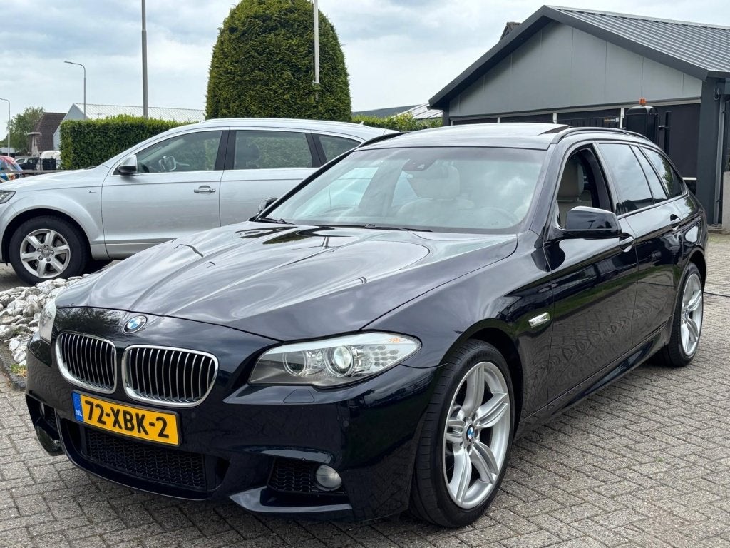 BMW 5 Serie 520i Touring High Executive M-Pakket 2012 NL Aut, Auto's, BMW, Automaat, Euro 5, Achterwielaandrijving, Gebruikt