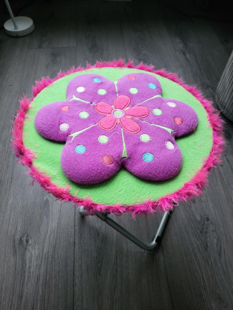 Sierkrukje / poppenkrukje in vrolijke kleuren - inklapbaar, Ophalen of Verzenden, Zo goed als nieuw