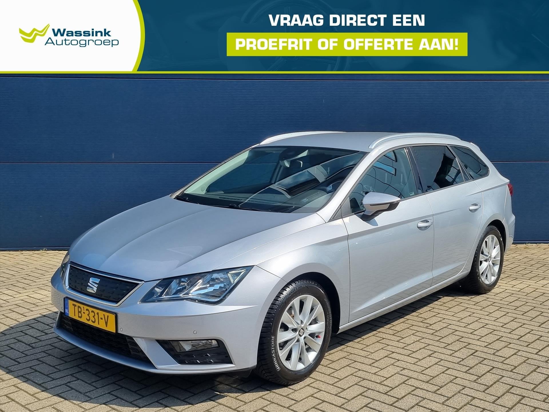 SEAT Leon Sportstourer 1.0 EcoTSI 115PK DSG-7 Automaat Style, Auto's, Stof, Gebruikt, Overige kleuren, Leon
