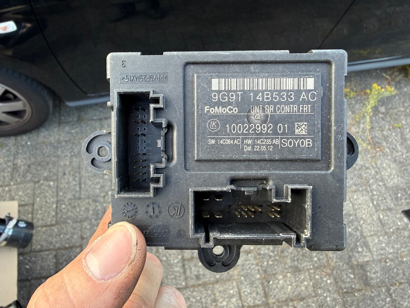 Ford Mondeo MK4 deurmodule linksvoor 9G9T 14B533 AC, Ophalen of Verzenden, Gebruikt, Ford