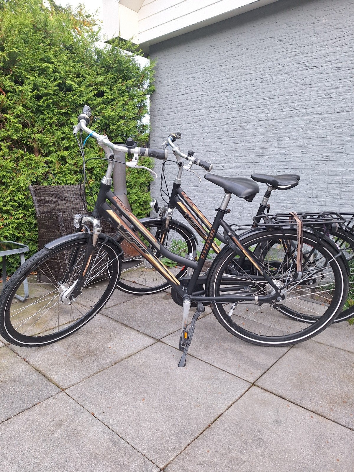 2x Status Vogue Damesfiets - 7 Versnellingen, Overige merken, Versnellingen, Ophalen of Verzenden, Trommelrem