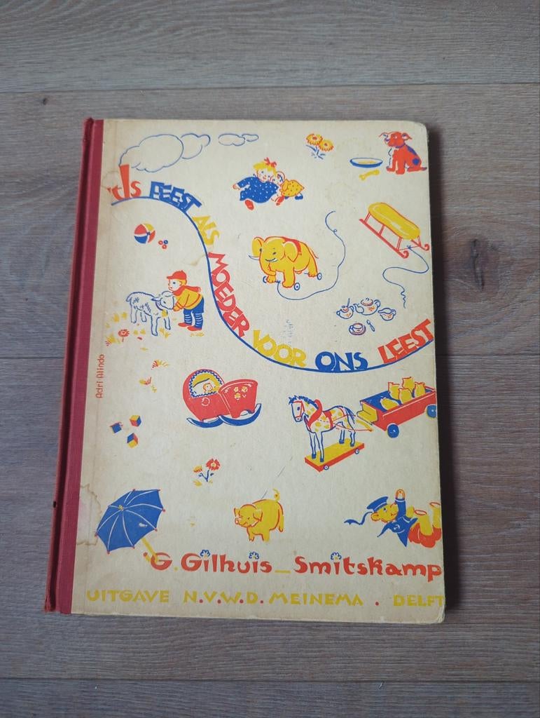 G. Gilhuis Smitskamp - 't Feest als Moeder voor ons leest, Boeken, Ophalen of Verzenden