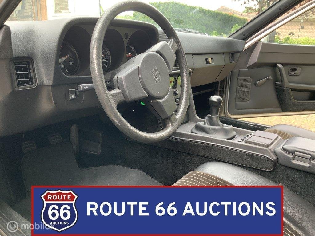 Porsche 924 S | 1986 | Route 66 Auctions, Overige carrosserieën, Zwart, Bedrijf, Porsche