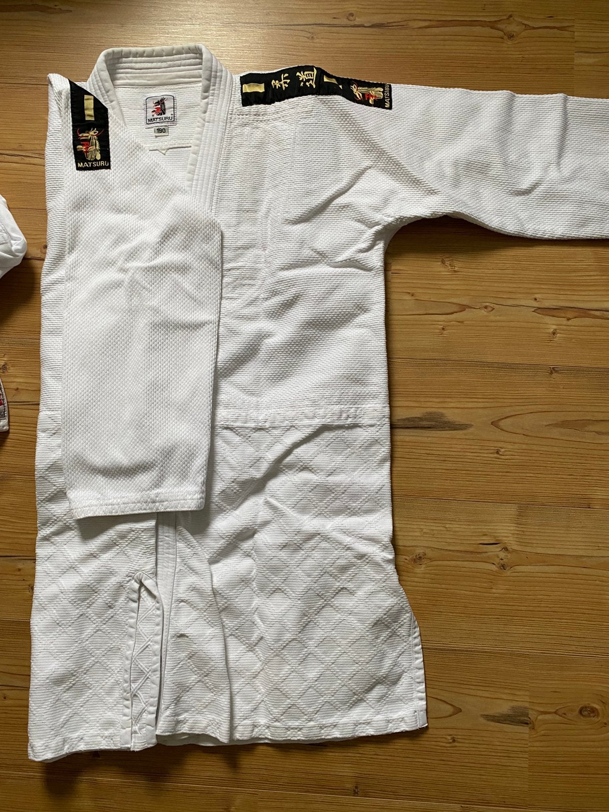 Judo pak matsuru maat 190, Gebruikt, Judo, Vechtsportpak, Groter dan maat XL