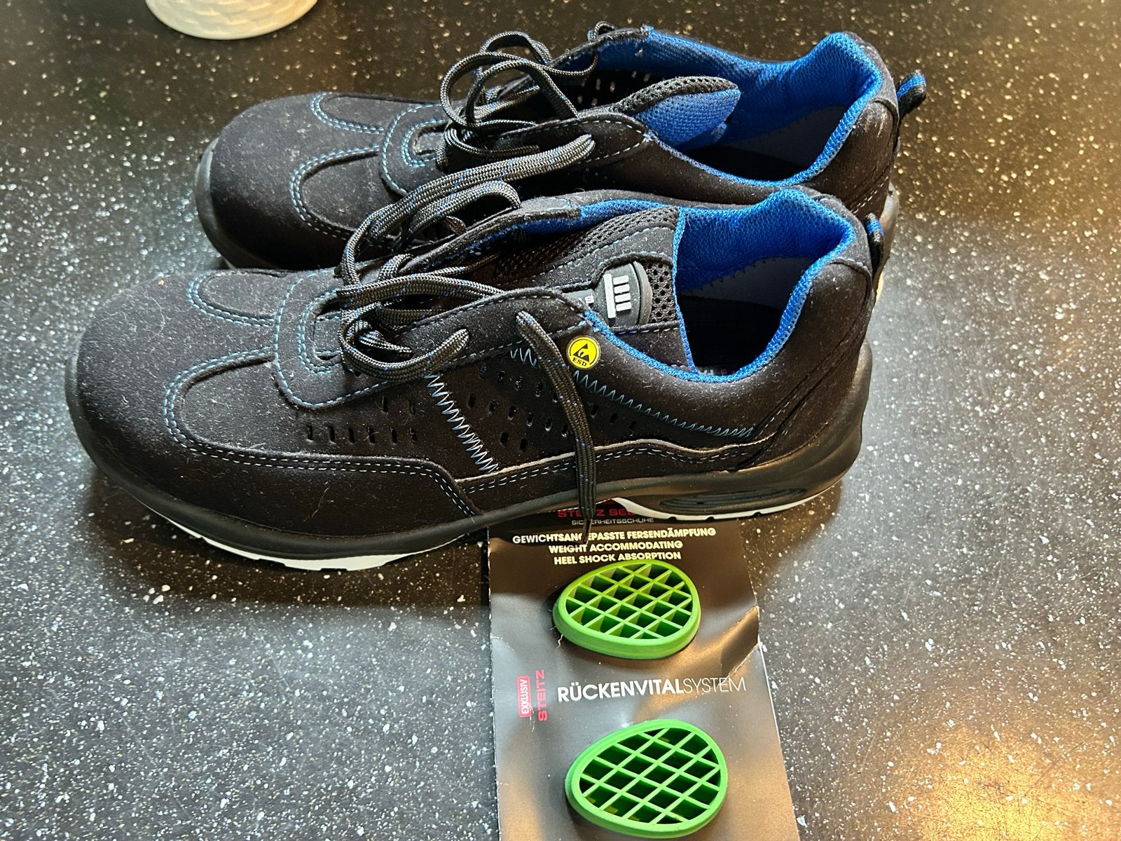 Stitz werkschoenen met RückenVitalSystem, maat 42, Ophalen of Verzenden, Zo goed als nieuw