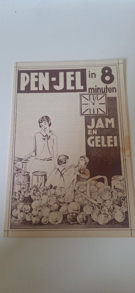 Pen-Jel folder ca 1930, Verzenden, Zo goed als nieuw, Overige typen