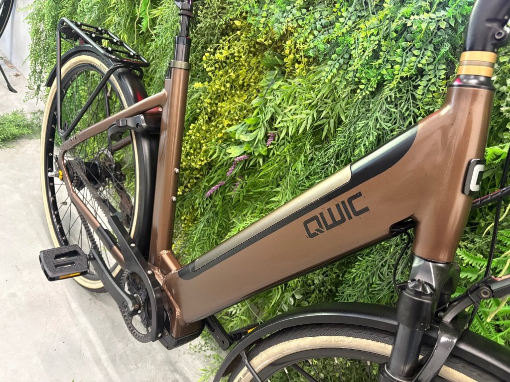 QWIC MN7+B | Middenmotor | 417Wh | Belt | 3125km | 54cm, Qwic, Zo goed als nieuw, 51 tot 55 cm, 50 km per accu of meer