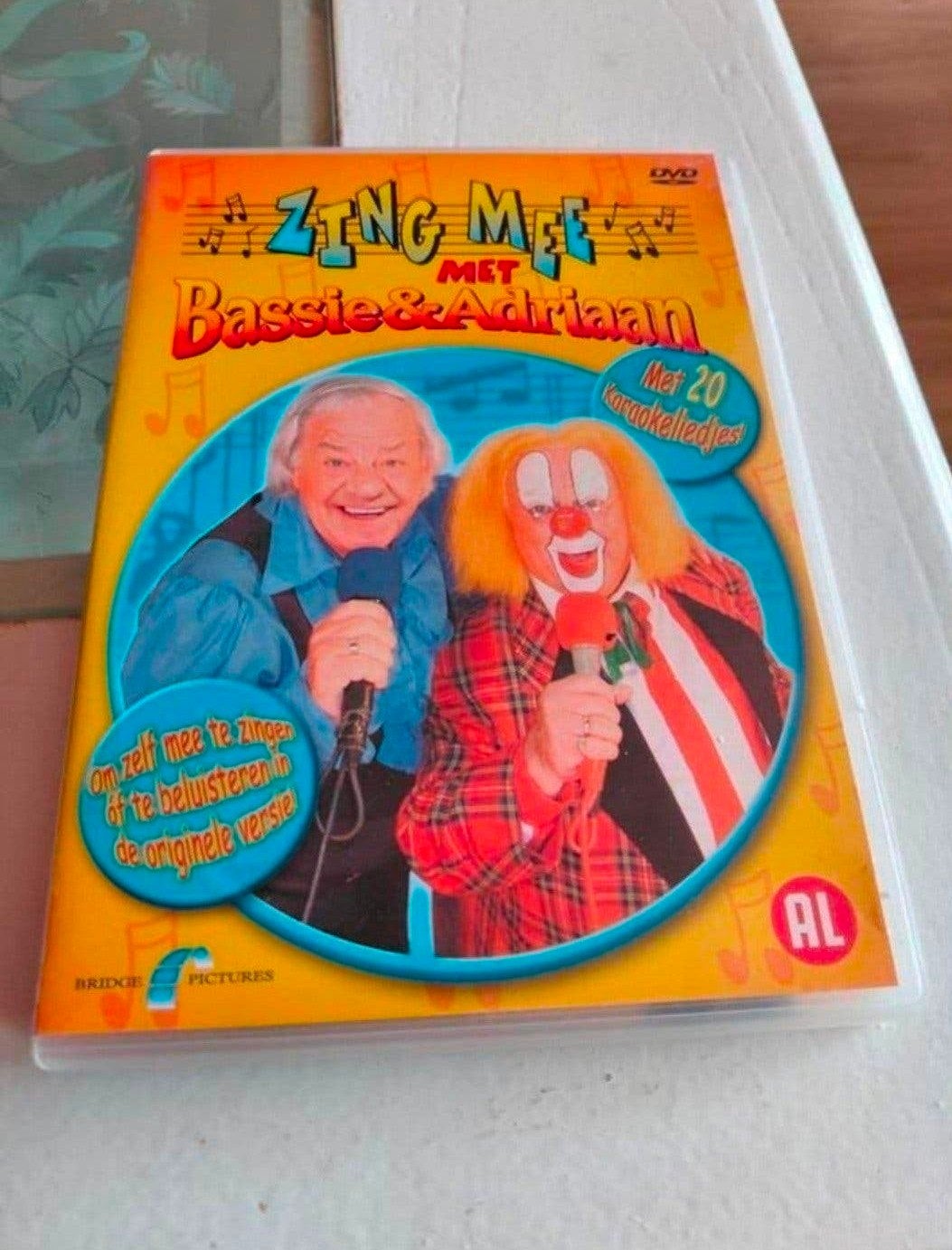Zing mee met Bassie en Adriaan dvd., Cd's en Dvd's, Show, Gebruikt, Alle leeftijden, Ophalen of Verzenden