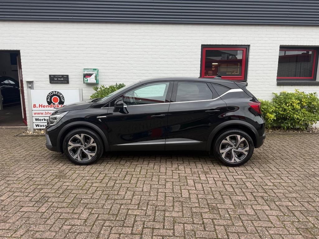 RENAULT Captur TCe 140pk Mild Hybrid R.S. Line/ Stoel + stuu, Keurmerk '100% Onderhouden', Gebruikt, 4 cilinders, Leder en Stof
