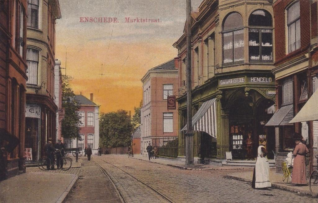 Enschede, Winkels., Verzenden, Voor 1920, Ongelopen, Overijssel