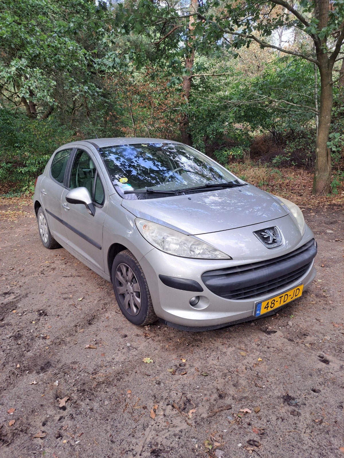 Peugeot 207 1.4 16V 5DRS 2006, opknappertje of crossauto., Auto's, Voorwielaandrijving, 1360 cc, Airbags, 4 cilinders