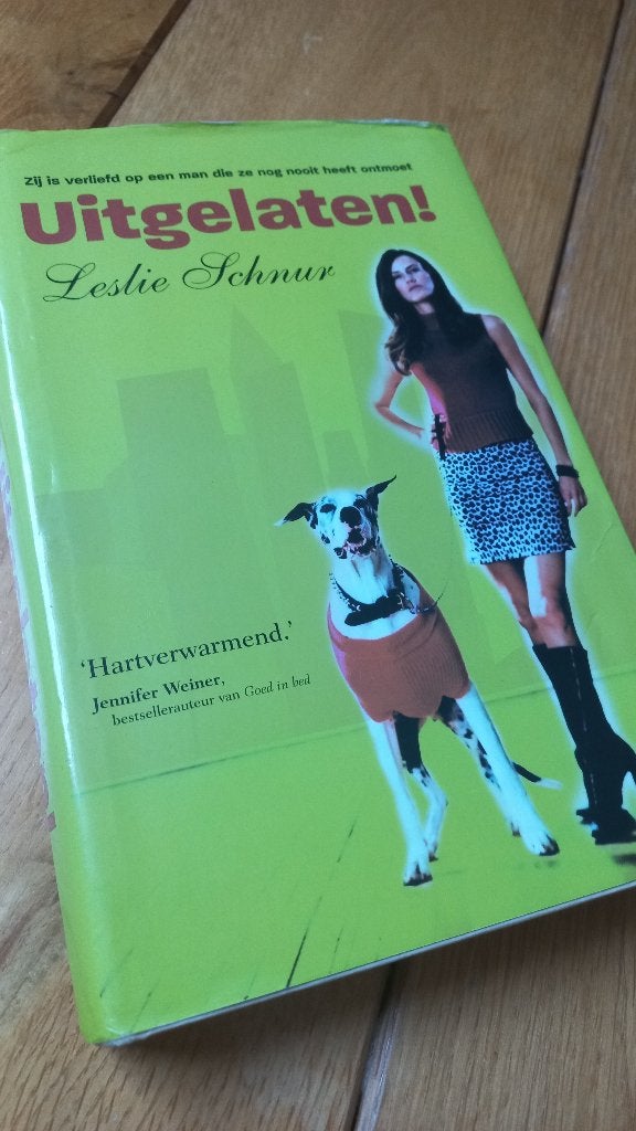 Leslie Schnur - Uitgelaten! - hardcover - zgan, Ophalen of Verzenden, Zo goed als nieuw, Leslie Schnur