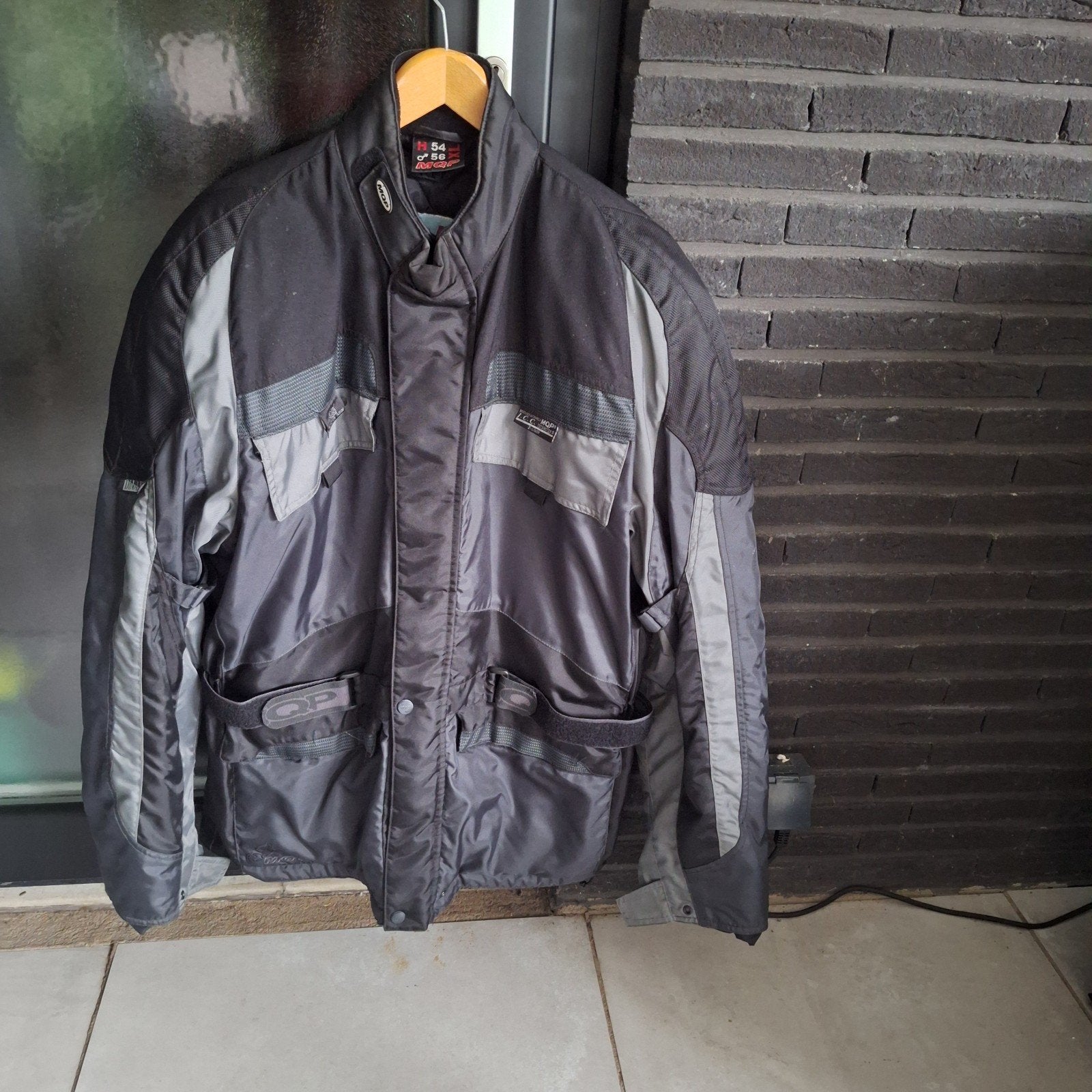 MQP Motorjas met bescherming - Maat 54/56 (XL), Motoren, Kleding | Motorkleding, Ophalen of Verzenden