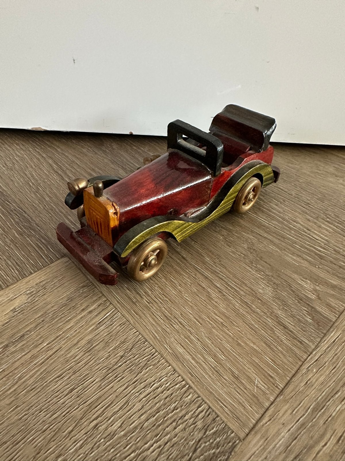 Houten Oldtimer Auto Decoratie, Ophalen of Verzenden, Gebruikt, Auto's