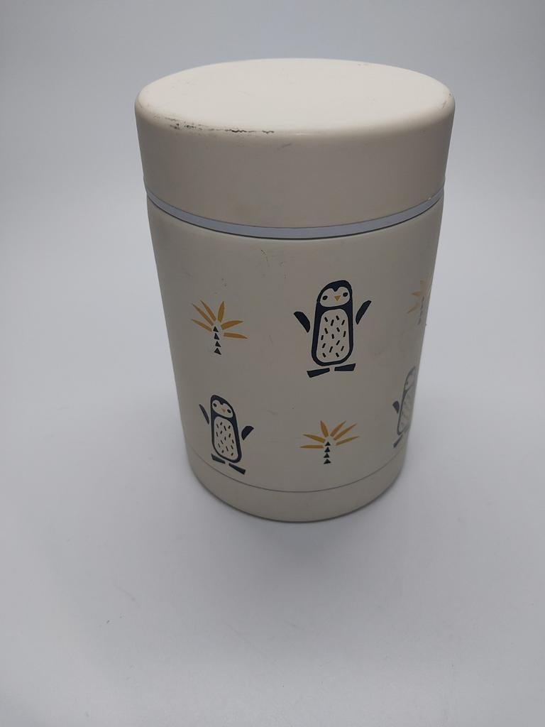 Fresk Thermos voedselcontainer met pinguïnprint, Ophalen of Verzenden, Gebruikt, Overige typen