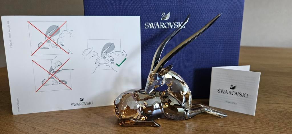 Swarovski Elegance African Sunset Kudu, Verzamelen, Ophalen of Verzenden, Nieuw, Figuurtje