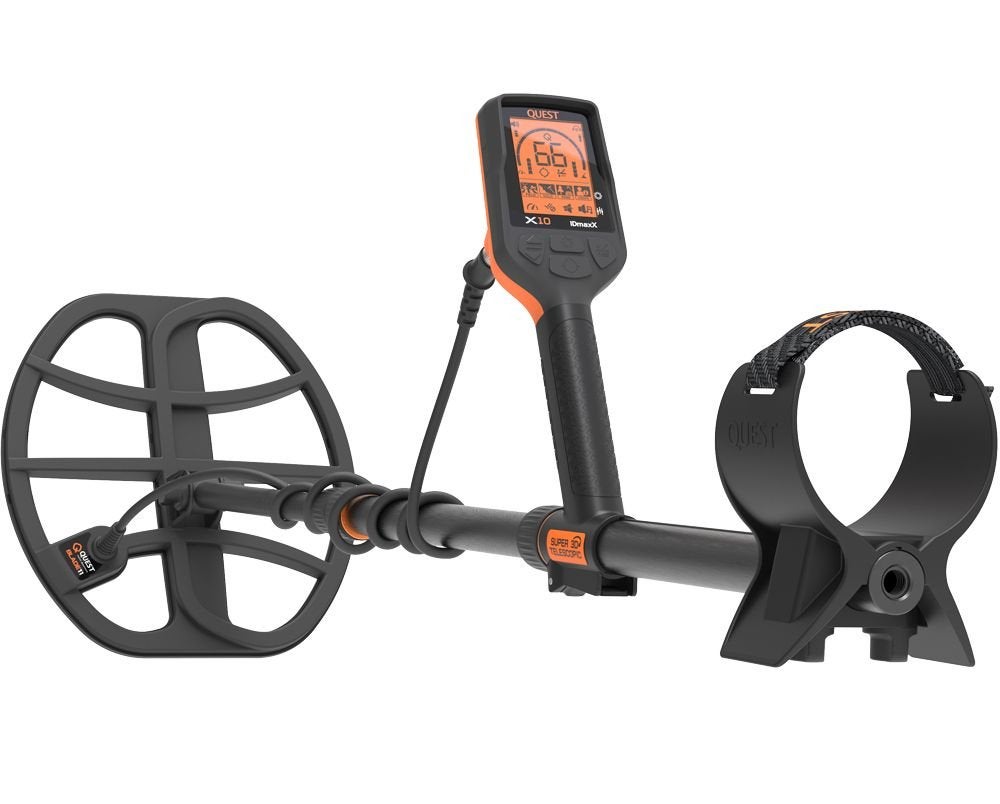 Quest X10 IDmaxX metaaldetector, Overige merken, Meer dan 30 cm, Nieuw, De Buorren 114, 8408 HP Lippenhuizen
