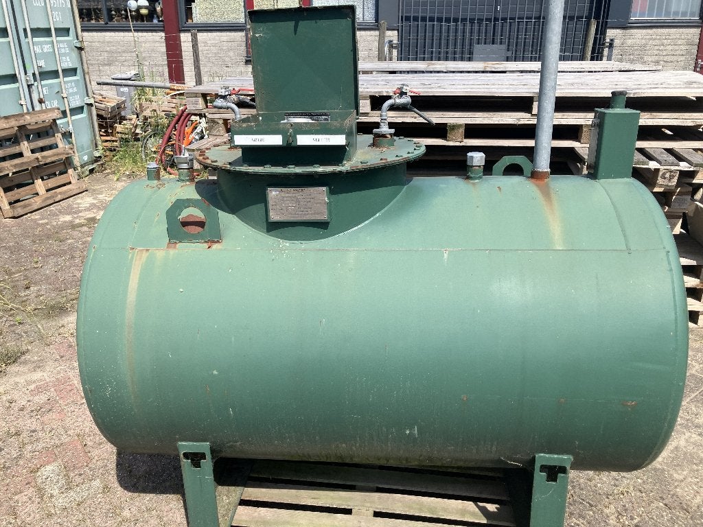 Diesel tank, Ophalen, Gebruikt