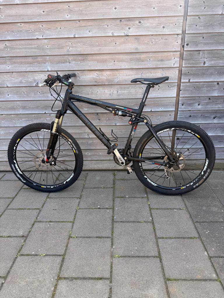 Cube Mountainbike Full Suspension 20 inch frame., Gebruikt, 49 tot 53 cm, Schijfrem, Ophalen