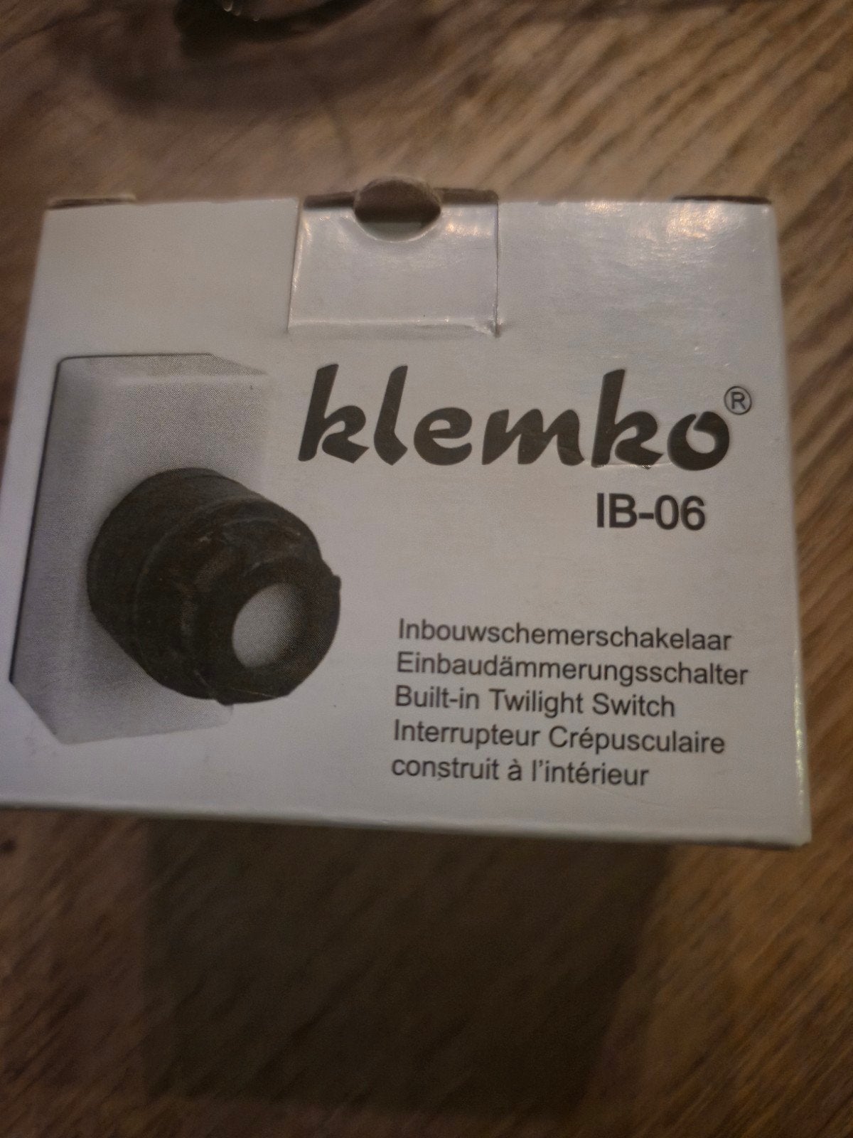 Klemko IB-06 Inbouwschemerschakelaar - Nieuw, Ophalen of Verzenden, Nieuw, Overige merken, Overige typen