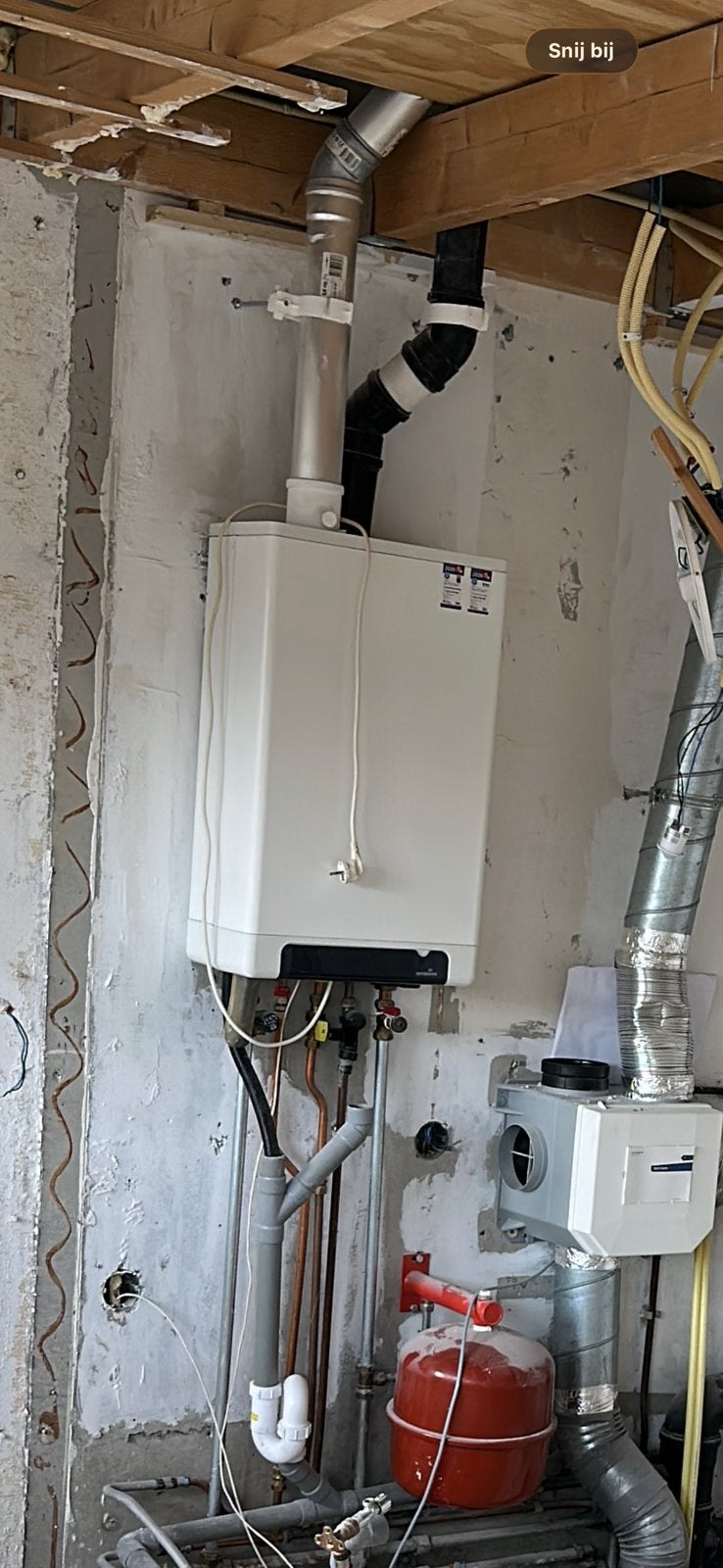 intergas ketel CW5, Ophalen, Gebruikt, Geiser, Minder dan 20 liter
