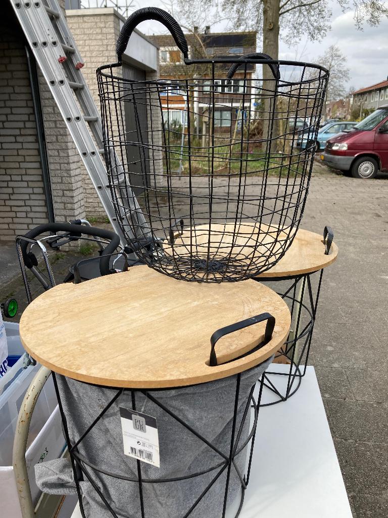 Opbergmanden, Ophalen, Zo goed als nieuw