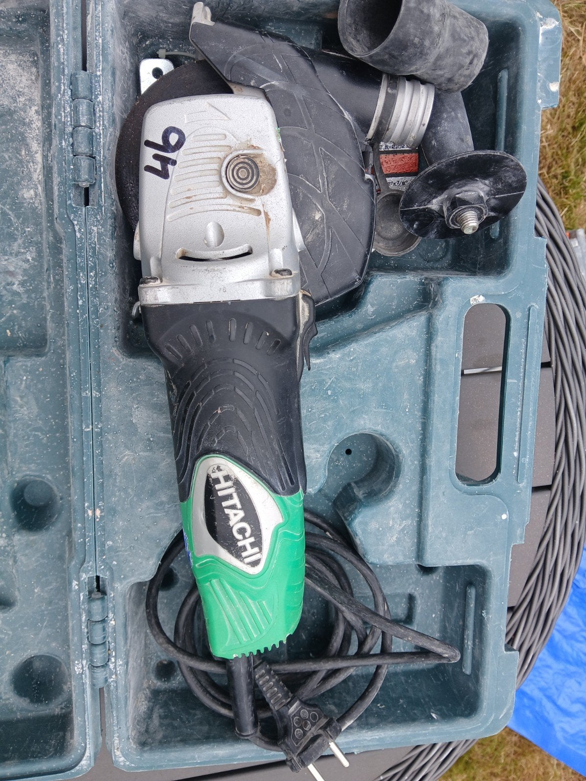 flex met afzuigkap hitachi bieden, Ophalen, 1000 watt of meer, Haakse handslijpmachine