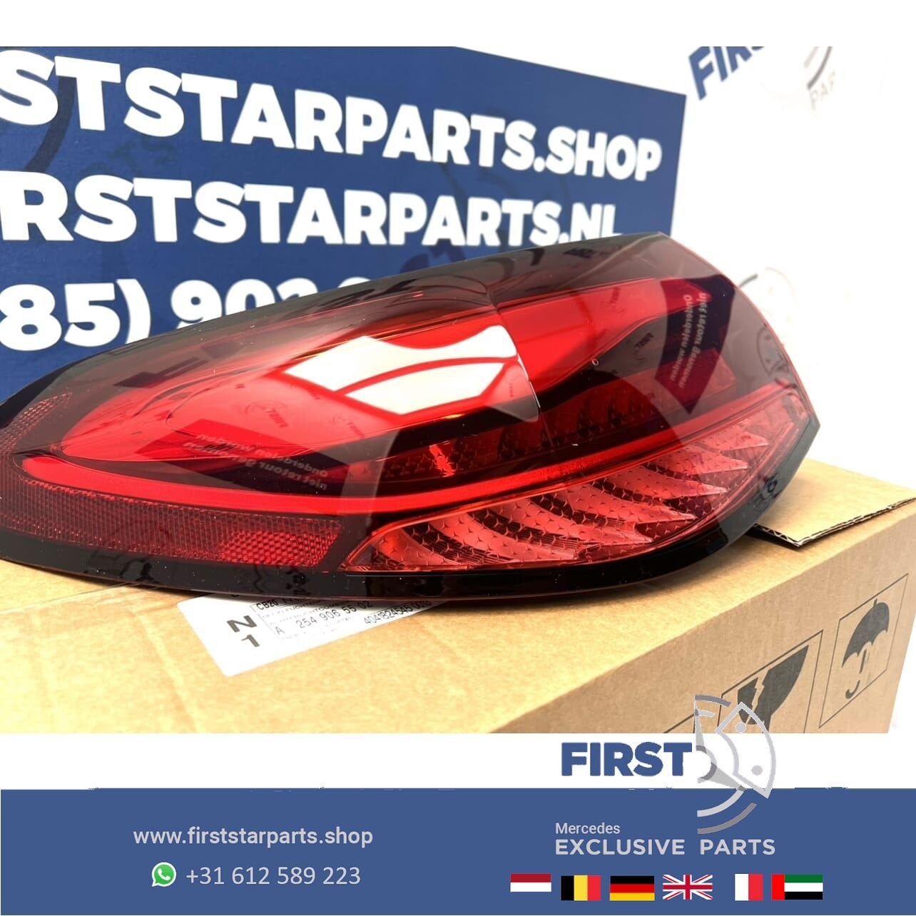 W254 GLC LED ACHTERLICHT LINKS A2549065502 Mercedes 2022-202, Gebruikt, -, Ophalen of Verzenden, -