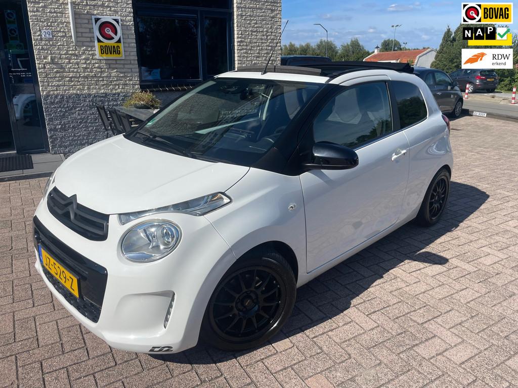 Citroen C1 1.2 PureTech-Bluetooth- NAV- Cabrio, Voorwielaandrijving, Gebruikt, Euro 6, 1199 cc
