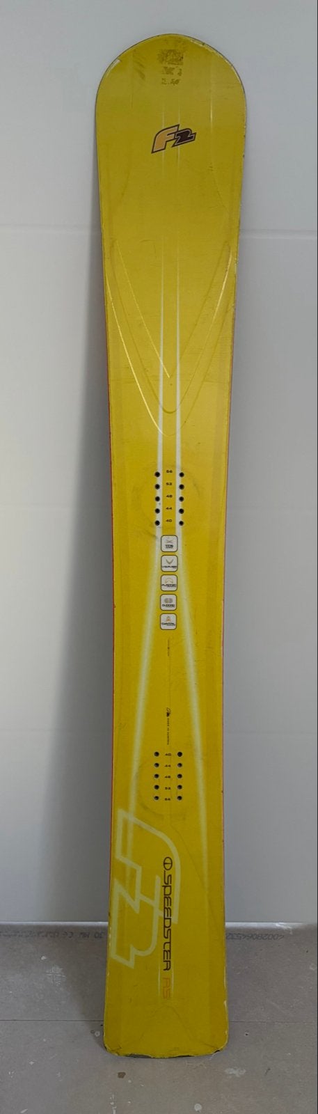 F2 Speedster RS 178 cm Alpine Carve Snowboard – Yellow Board, Ophalen, Gebruikt, Board