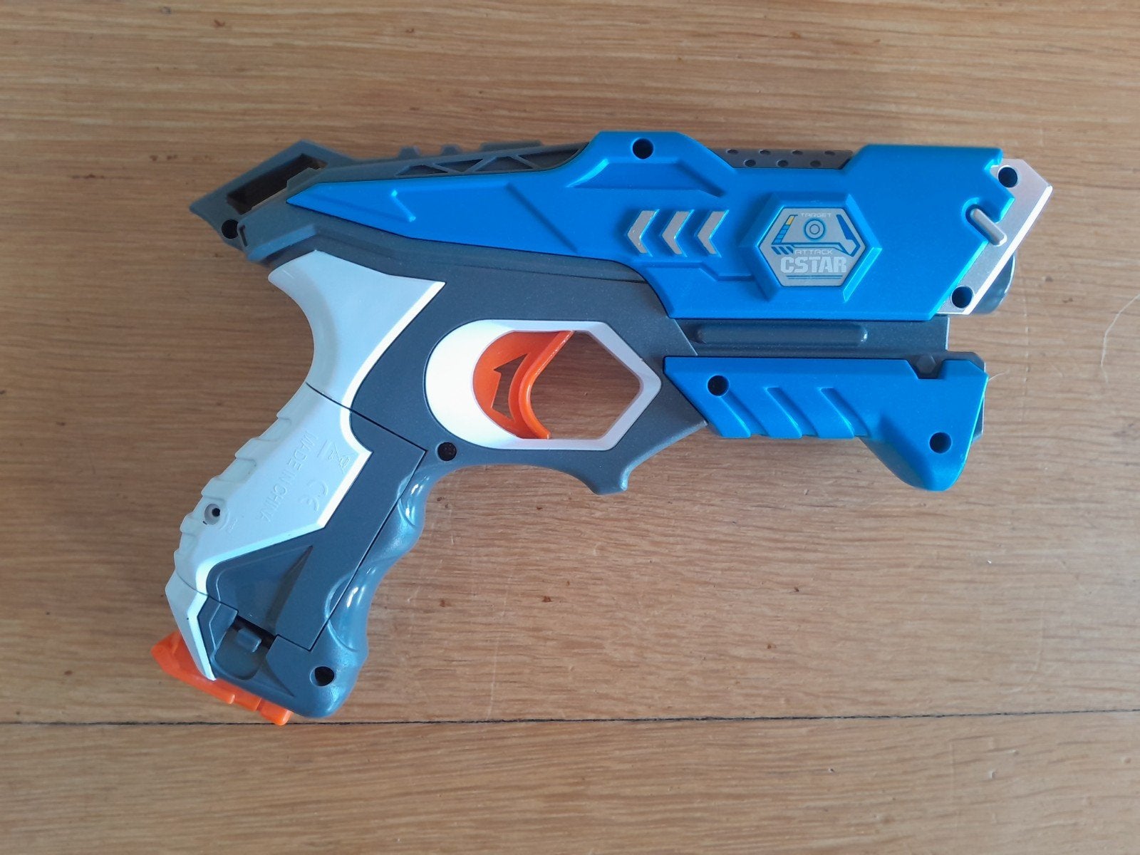 Toy Gun G star ~ blauw pistool kinderpistool actiedpeelgoed, Ophalen of Verzenden, Zo goed als nieuw