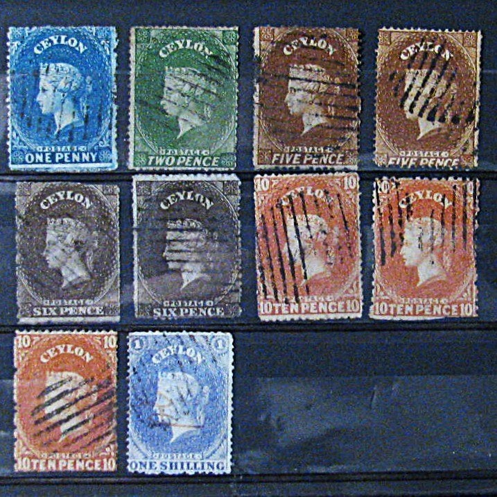 Ceylon Victoria 1861, Verzenden, Buitenland