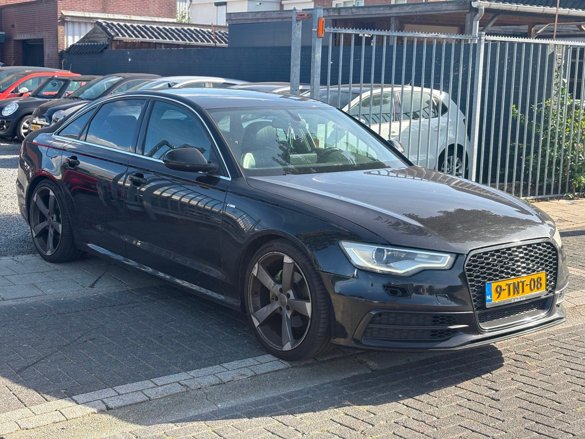 Audi A6 Limousine 2.0 TFSI Sport Edition | BUDGETINRUILER |, Auto's, Euro 5, Gebruikt, Zwart, 4 cilinders