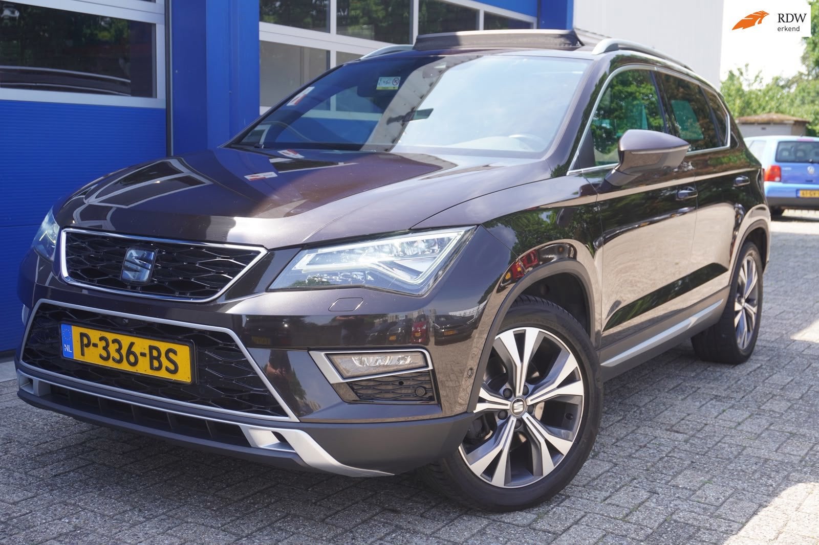 Seat Ateca 2.0 EcoTSI FR 4DRIVE STANDKACHEL, Auto's, Automaat, Dealer onderhouden, Gebruikt, Euro 6