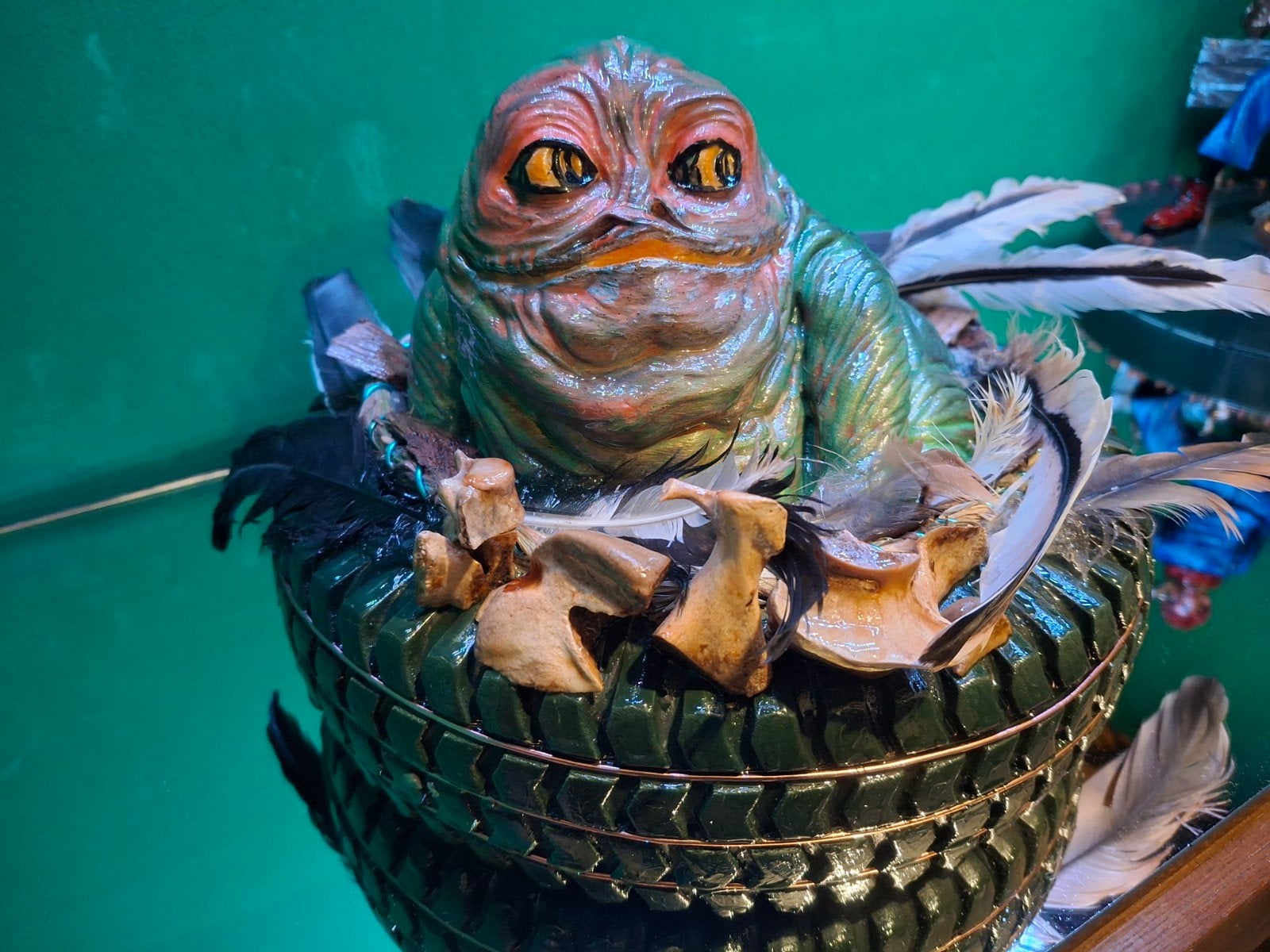 Jabba the hut 3D print op Base, one of a kind, Ophalen, Nieuw