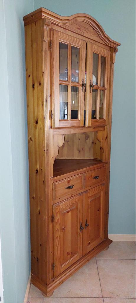 Te koop - Hoek kast van hout, Ophalen, 50 tot 75 cm, 50 tot 100 cm, 200 cm of meer