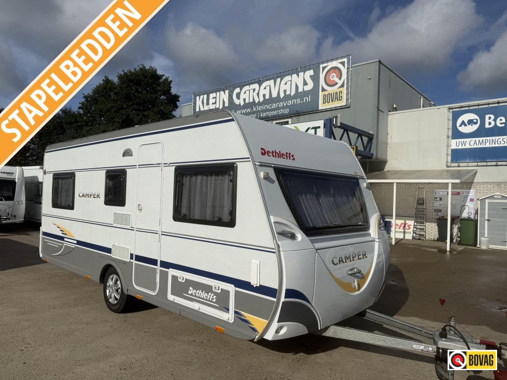 Dethleffs Camper 510 TK +mover+voortent, Caravans en Kamperen, Overige typen, Standaardzit, Schokbreker, Bedrijf