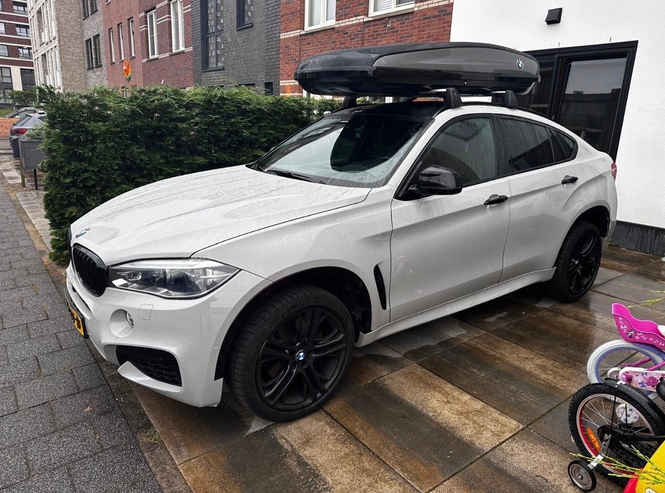 BMW Dakkoffer 520L + gratis Dakdrager voor BMW X6, Ophalen, Gebruikt