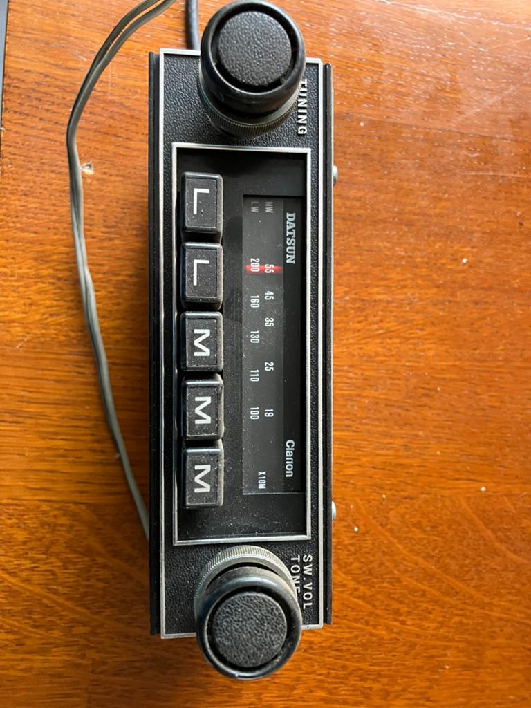 Datsun autoradio, Auto diversen, Autoradio's, Ophalen of Verzenden, Gebruikt