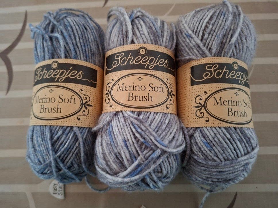 3x50 gr Scheepjes merino soft kleur 252, Breien of Haken, Nieuw, Ophalen of Verzenden, Scheepjes