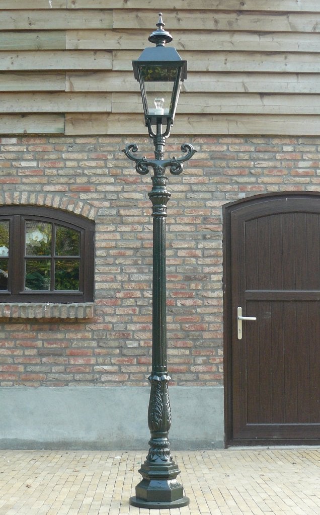 lantaarnpaal buitenlamp lichtmast tuinverlichting lichtmast, Staande lamp, Nieuw, Ophalen of Verzenden, Netvoeding