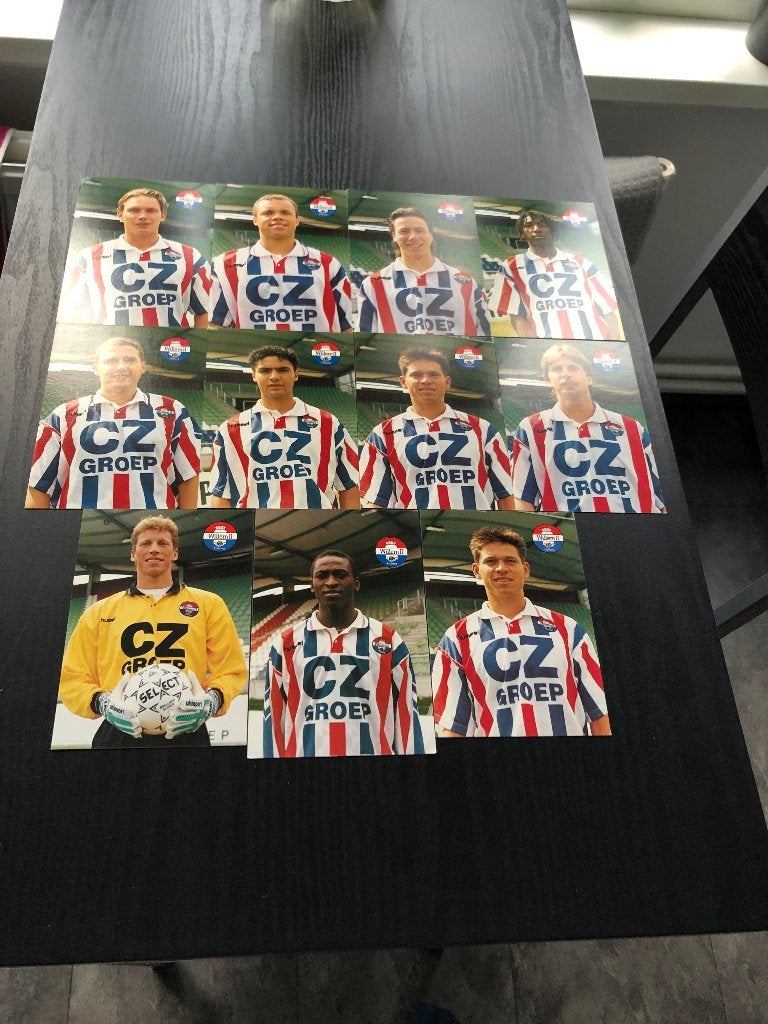⚽ Set spelerskaarten Willem 2 - seizoen onbekend ⚽, Ophalen of Verzenden, Zo goed als nieuw, Feyenoord, Spelerskaart