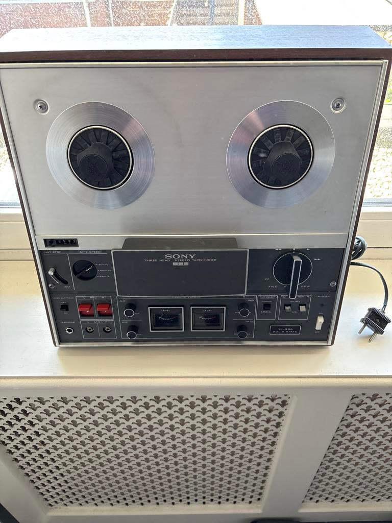 Vintage Sony TC-366 Stereo Bandrecorder, Audio, Tv en Foto, Bandrecorders, Ophalen, Bandrecorder