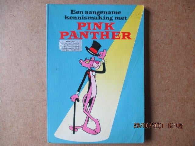 adv4683 pink panther, Eén stripboek, Ophalen, Gelezen
