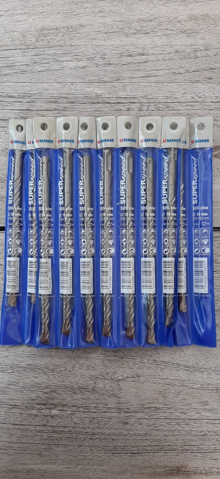 Berner SUPERspeed SDS-plus Boor 10mm - Nieuw, Ophalen of Verzenden, Nieuw, Overige typen