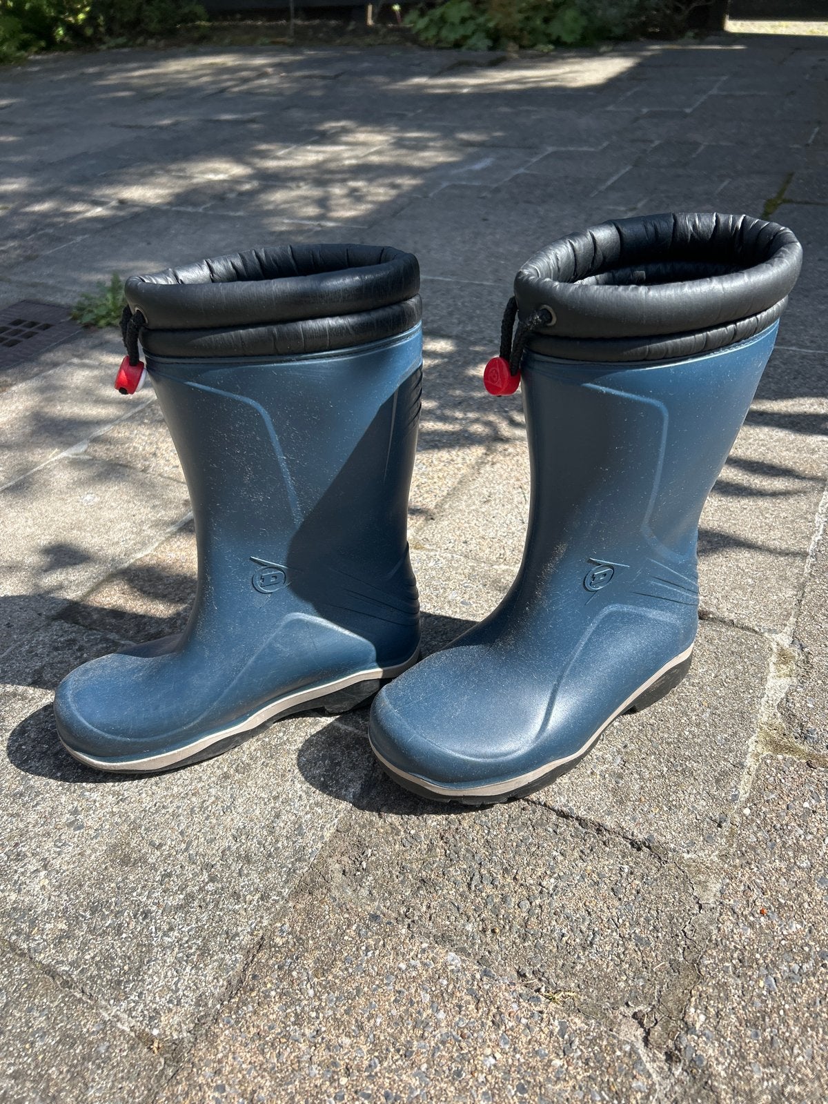 Dunlop kinder regenlaarzen - Maat 34, Ophalen, Gebruikt, Jongen of Meisje, Laarzen