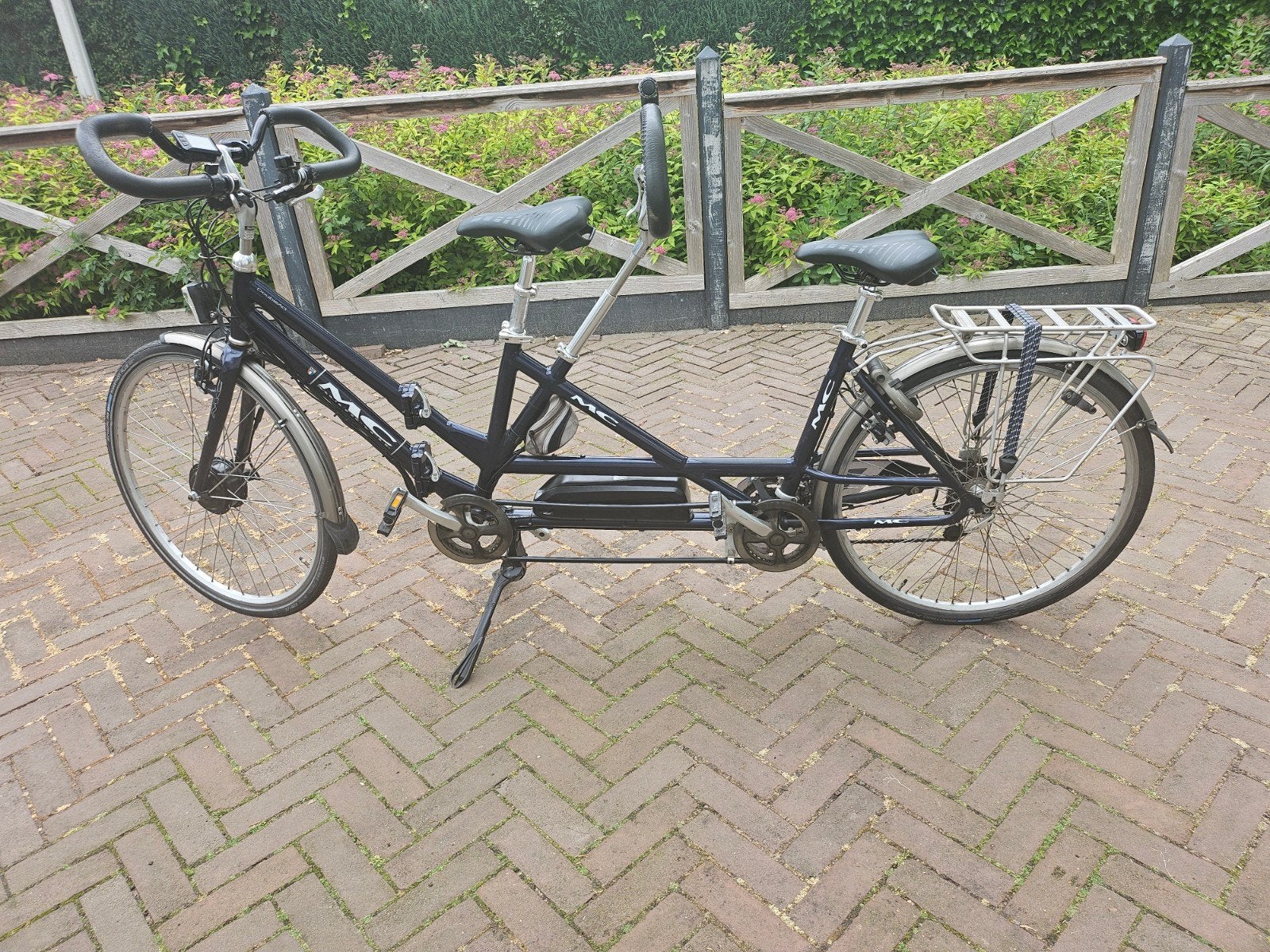 Multicycle vouwtandem met elektr aandr., Fietsen en Brommers, 55 cm of meer, Ophalen of Verzenden, Gebruikt, Meer dan 20 versnellingen